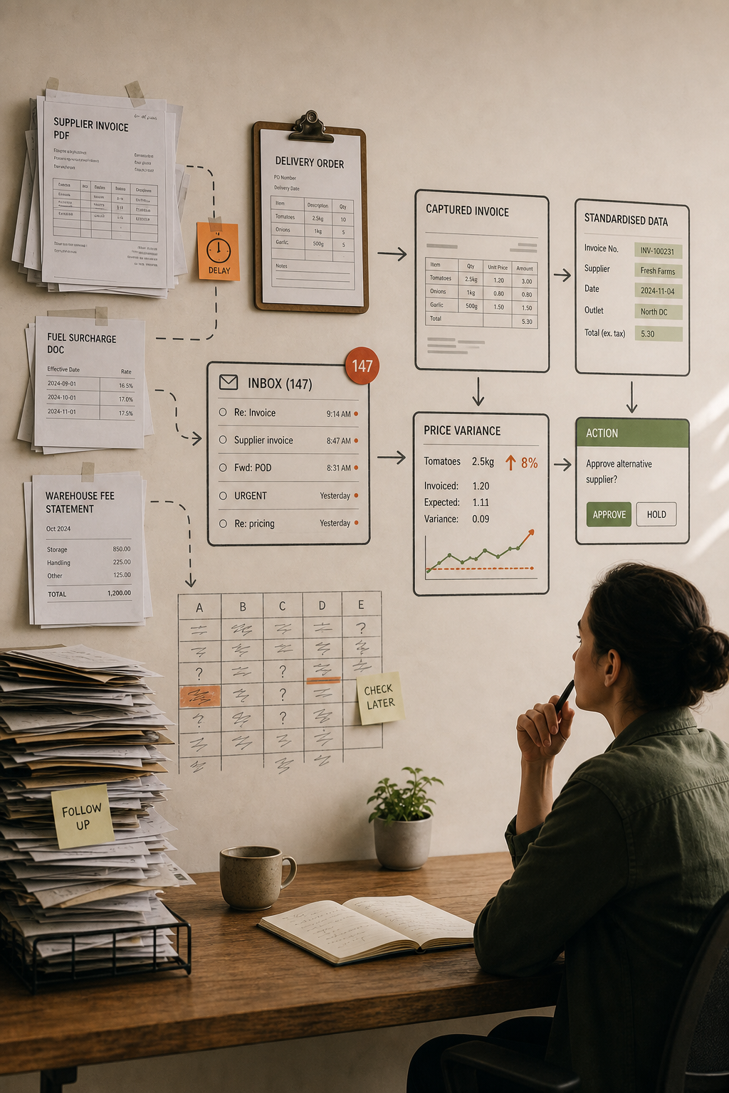 The true cost of invoice data debt in logistics operations
